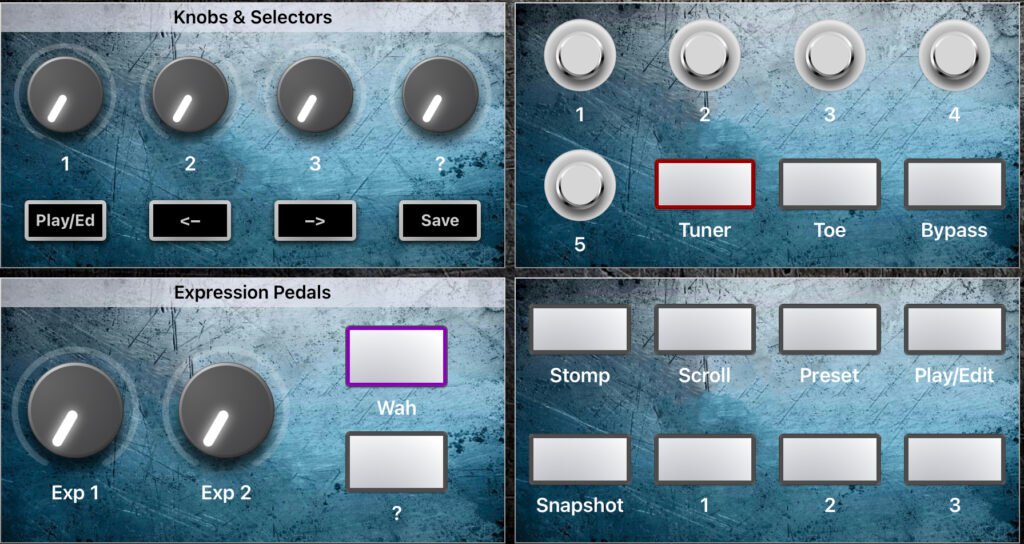 Line 6 MIDI Controls & Selectors