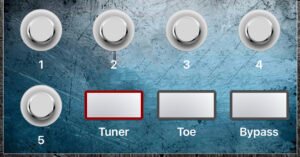 Line 6 MIDI foot switch controller